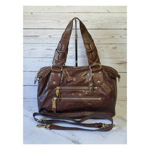 Cole Haan Bethany Snakeskin Leather Shoulder Bag